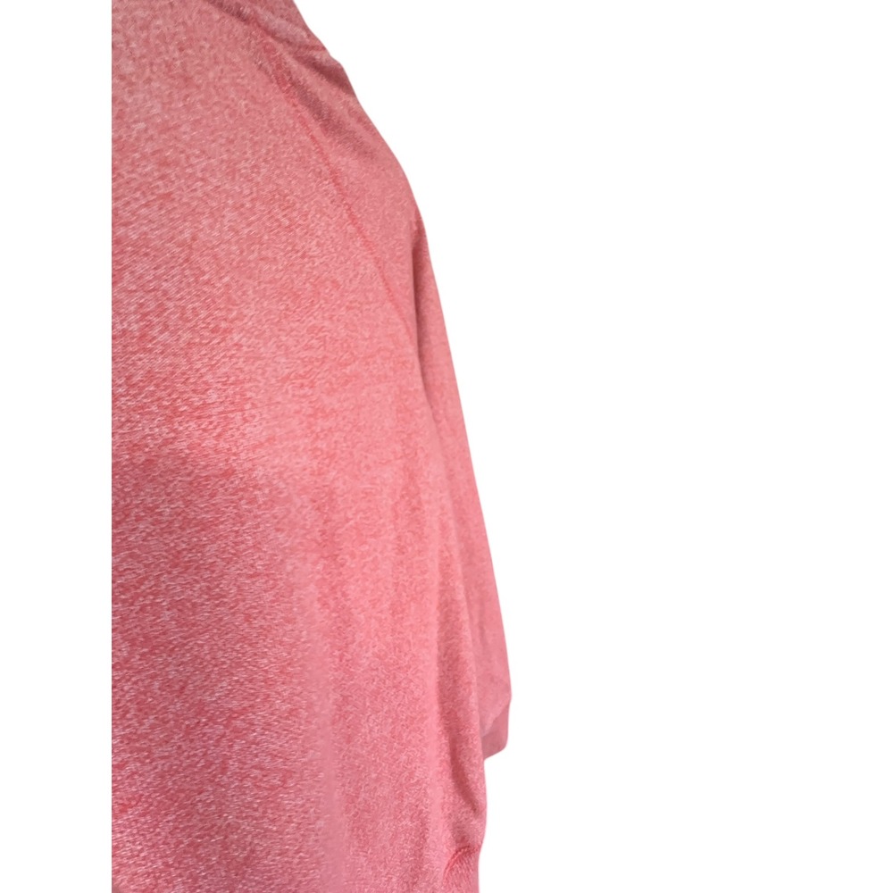 Roots Womens Pink Heather Beaver Logo Raglan Crewneck Sweatshirt Top Small - Picture 3 of 7